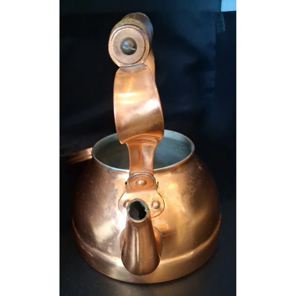 Vintage copper kettle